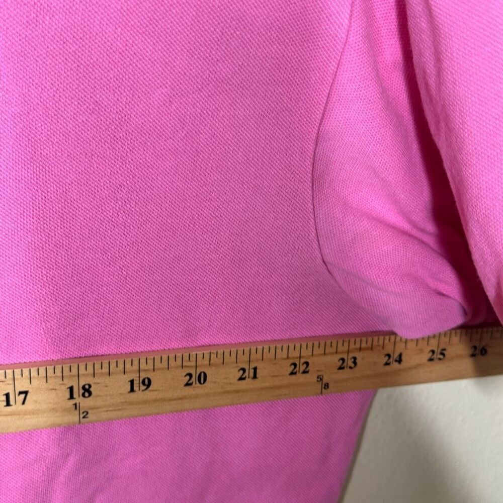 Polo Ralph Lauren Shirt Men's XL Pink Polo Cricket Crest Logo Short Sleeve - Picture 4 of 7